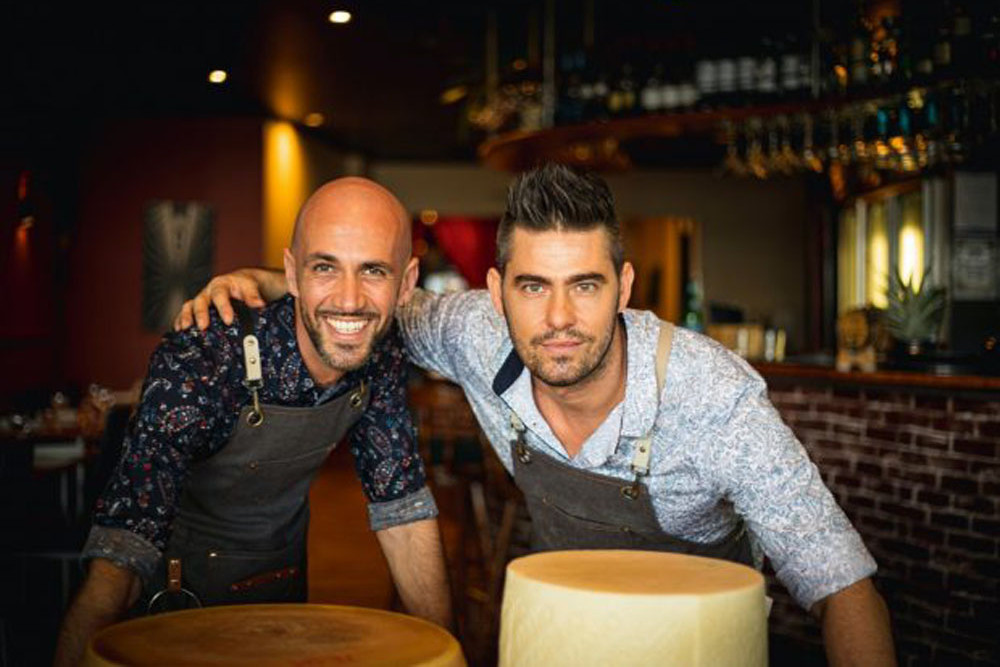 Paolo and Francesco are the founders of Pist4cchi Restaurant and Cocktail Bar. Picture: FNQ Food