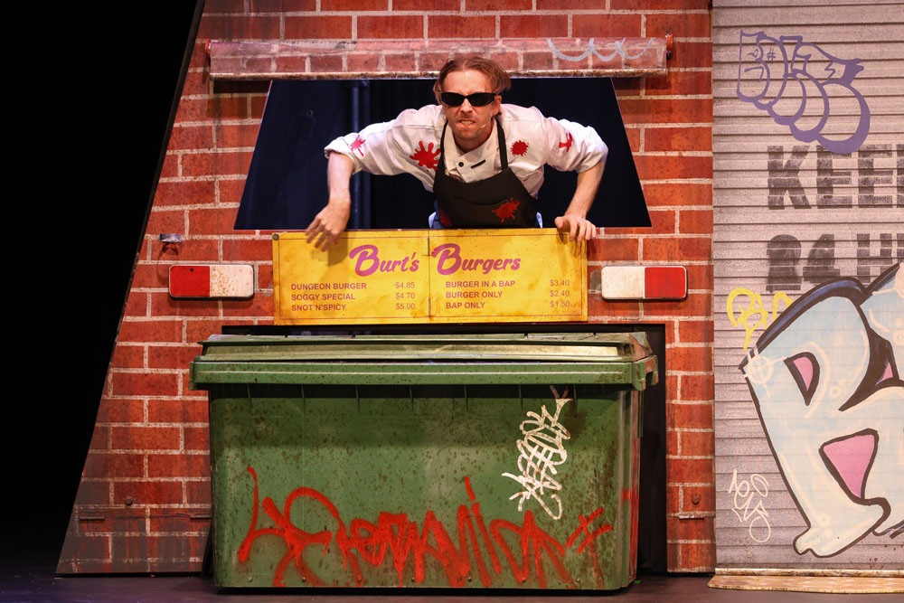 Ratburger will delight and surprise the youngters on Saturday, May 17. Picture: Supplied