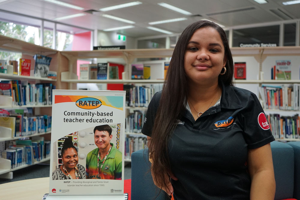 Jessica Addo says enrolling at TAFE Queensland and RATEP was one of the best decisions she ever made. Picture: TAFE Queensland Cairns