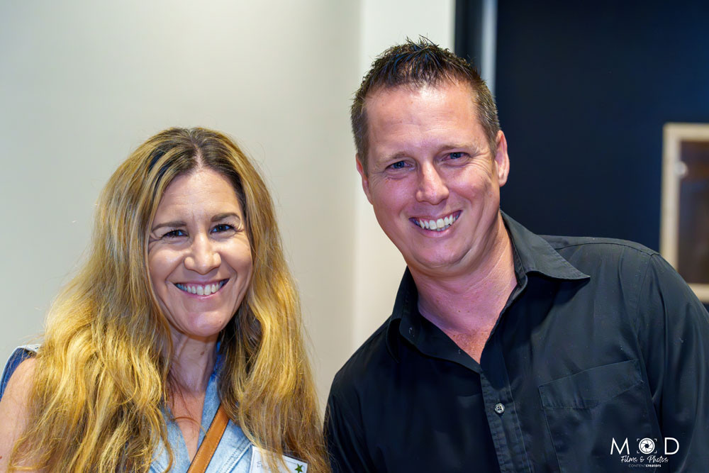 New Tourism Port Douglas and Daintree executive officer Emma Tunnock with Tourism Palm Cove president Matthew Cork. Picture: Coli Pett/Modvideos