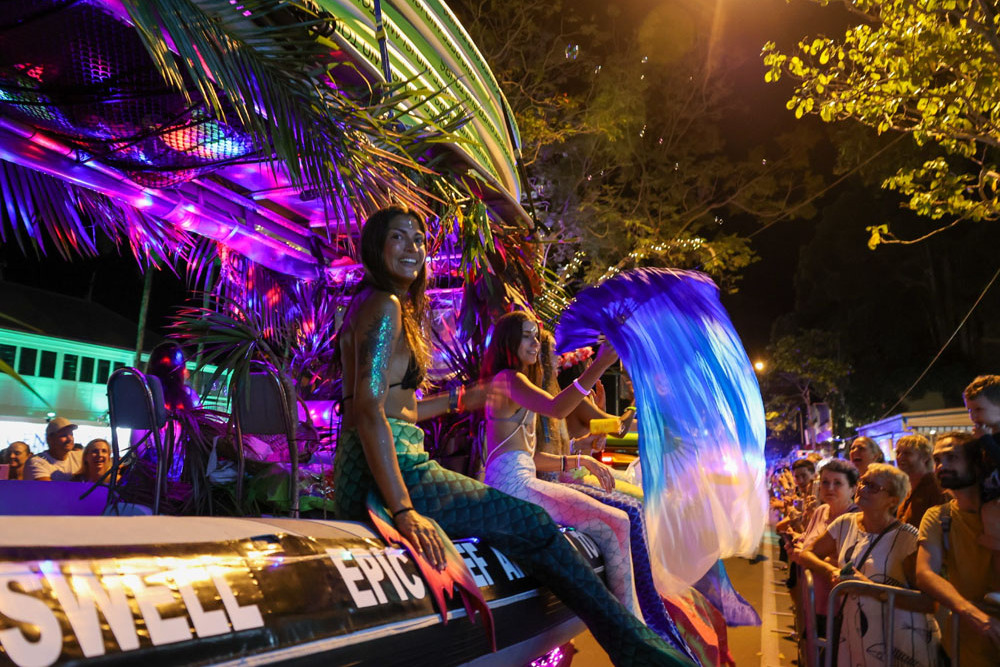 The carnivale street parade brought colour and magic to the heart of Port Douglas last week. Picture: Facebook