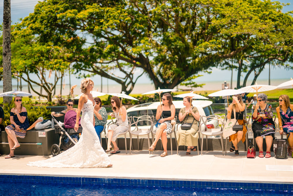 There are many spaces for functions at Cairns Harbourside Hotel, including The Verandah. Picture: Supplied