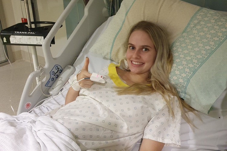Cairns teen Tiana Gooding is battling Ewing’s sarcoma