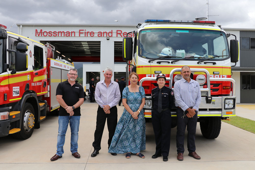 Douglas Shire Councillors - Mayor Michael Kerr, Cr Peter McKeown, Deputy Mayor Lisa Scomazzon, Cr Abigail Noli and Cr Roy Zammataro