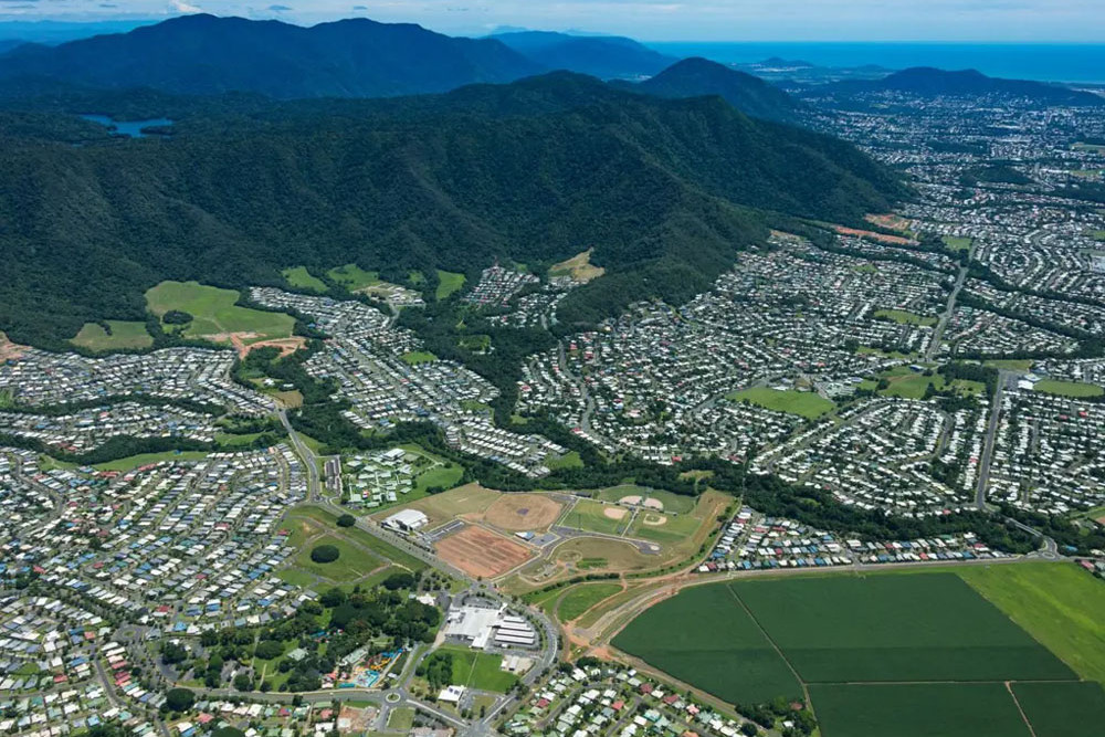 The southern corridor of Cairns holds the key to the city’s future housing needs but needs a $450 million cash injection to develop. Picture: Advance Cairns