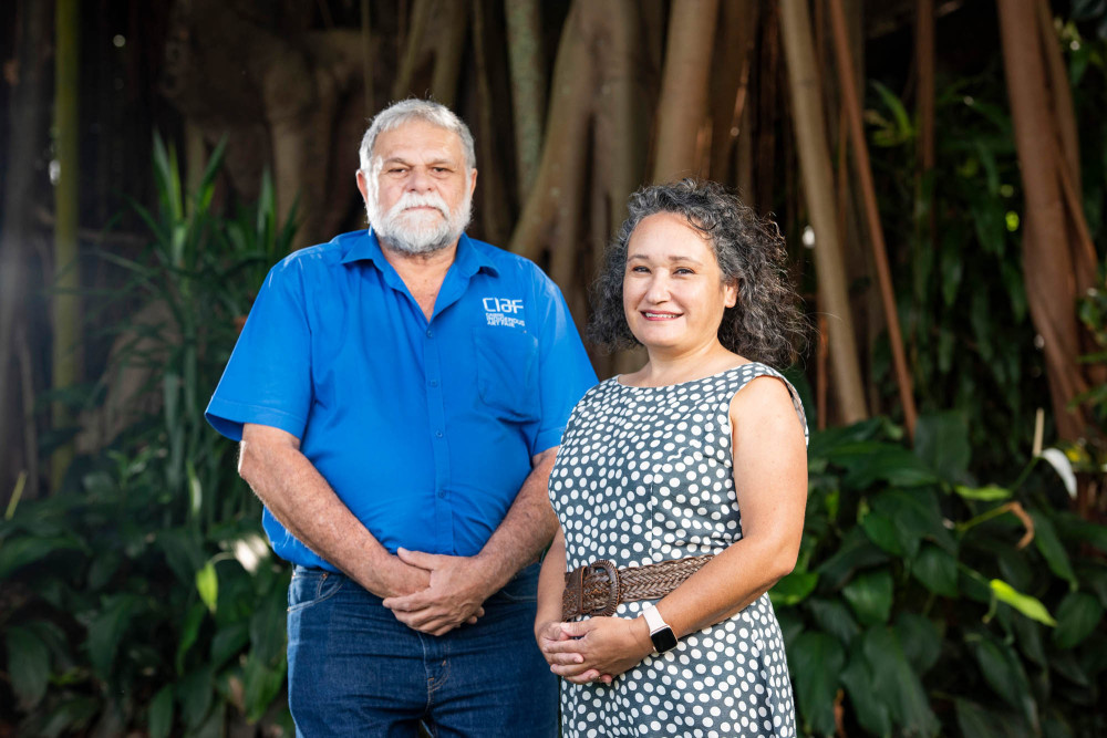 CIAF General Manager Darrell Harris and Artistic Director Francoise Lane