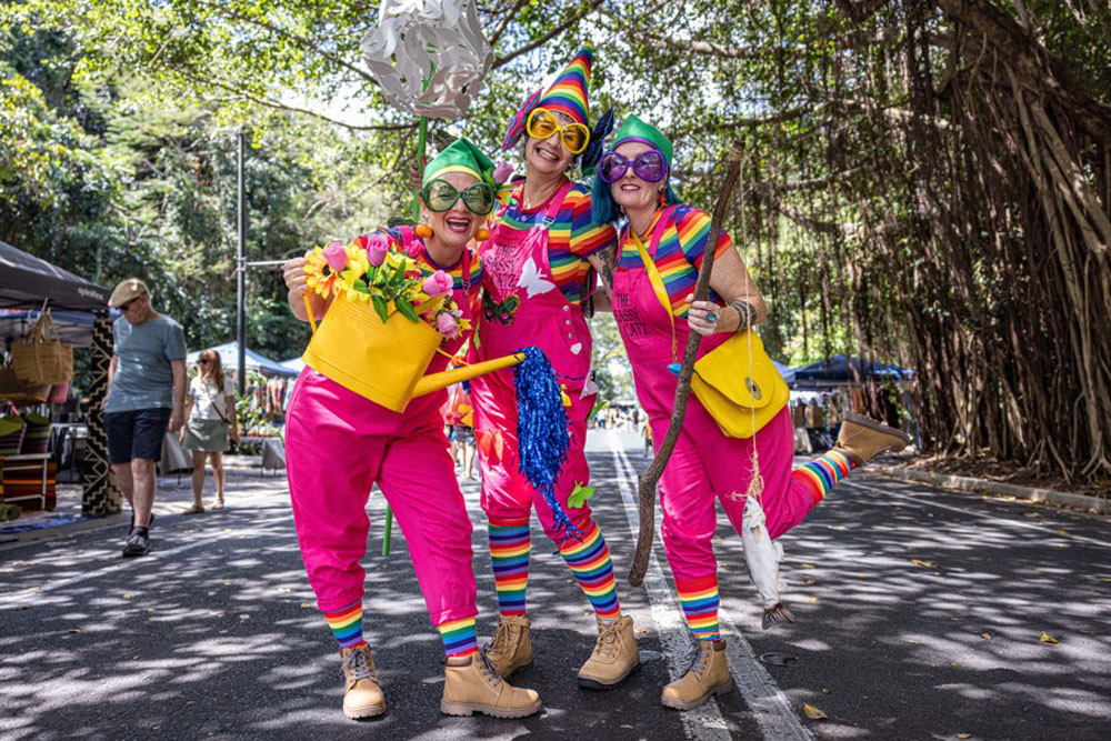 The Sassy Catz at Carnival on Collins, which was the most popular event at last year’s Cairns Festival. Picture: Cairns Regional Council