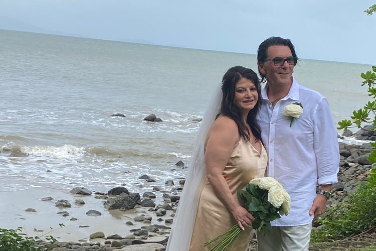 Rosie and Ross tie the knot in Port.