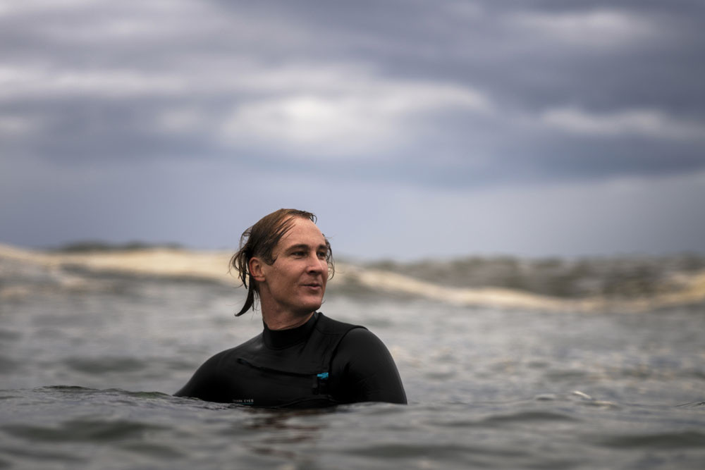 Stills from ‘Astronaut of the Ocean’ the story of New South Wales body boarder Shane Ackerman. Pictures: Supplied