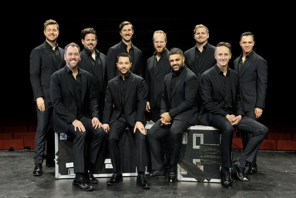 The Ten Tenors are coming to CPAC to celebrate their 30th anniversary. Picture: Supplied