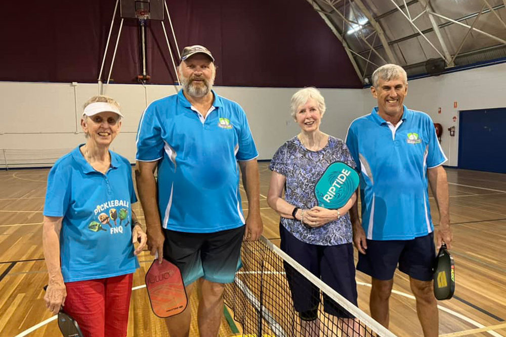 Community Grant recipients Tully Mission Beach Pickle Ball group