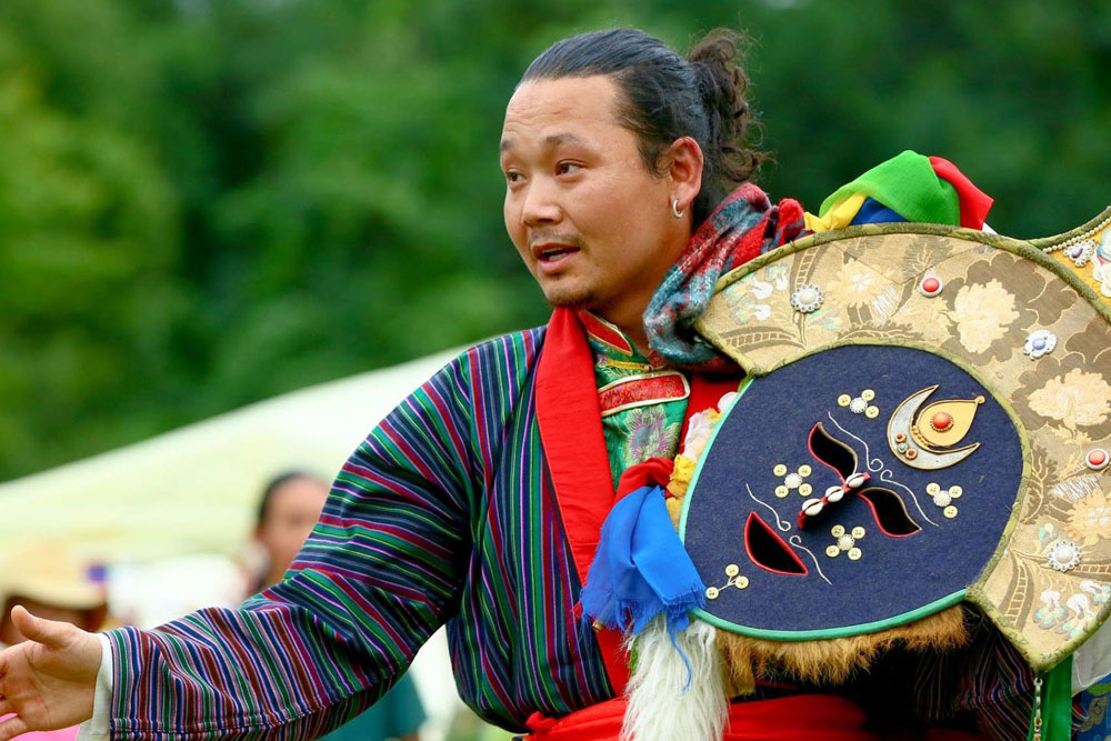 Tenzin Kunsang performing. Picture: Supplied