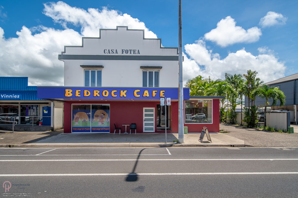 The three commercial properties for sale in Innisfail are 46-48 Ernest St, (left) 116-118 Edith St and 3B Ernest St. Pictures: Powerhouse Property