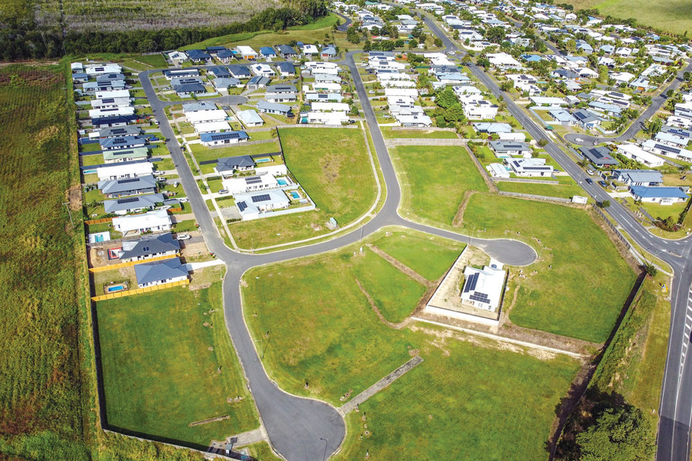 The Ocean Breeze Estate at Cooya Beach offers house and land packages. Picture: Supplied