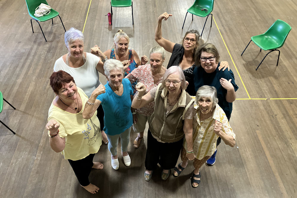 Fitness for Seniors classes are held at Mossman Shire Hall every week.