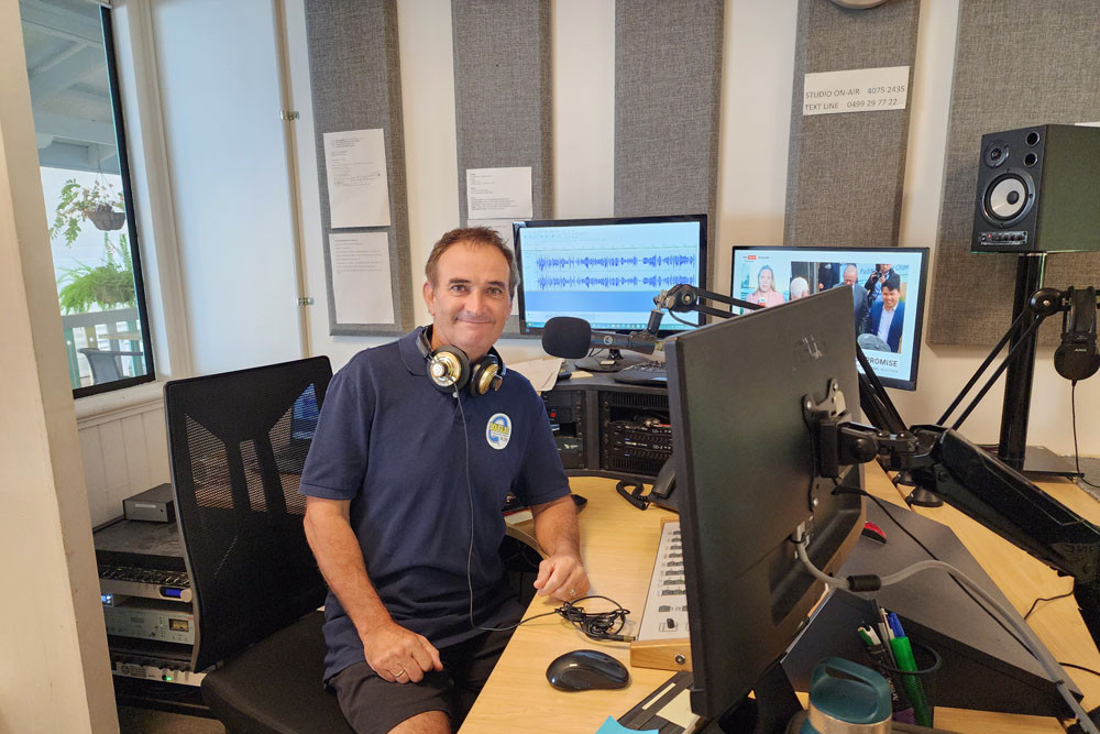 Gary ‘Gazza’ McIlroy currently on Douglas FM. Pictures: Supplied