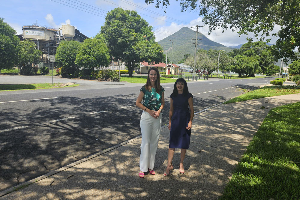 New Cairns Mayor Cr Amy Eden and her preference for deputy mayor Cr Cathy Zeiger. Picture: Nick Dalton