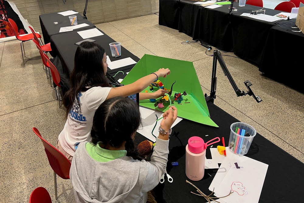 Youngsters taking part in school holiday activities. Picture: Supplied