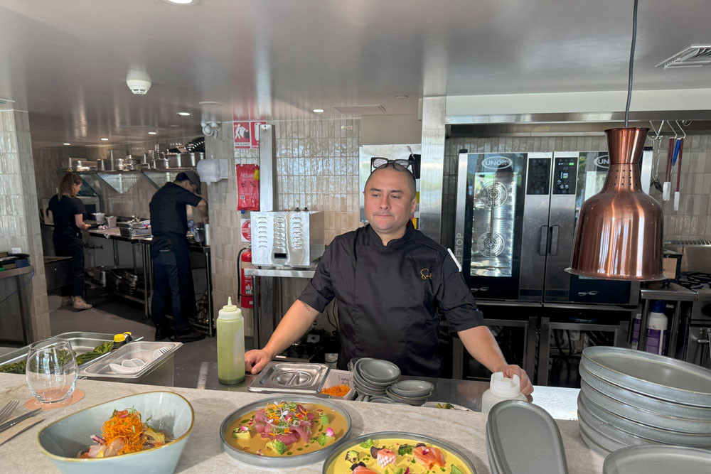 Sails Cairns head chef Karel Polo Solis creates magic with Nikkei cuisine. Picture: Supplied