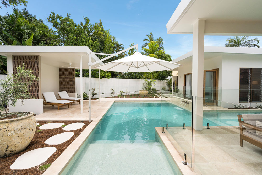 The best outdoor living area in Australia – by Liam Gilligan Builders – is at Clifton Beach. Picture: Supplied