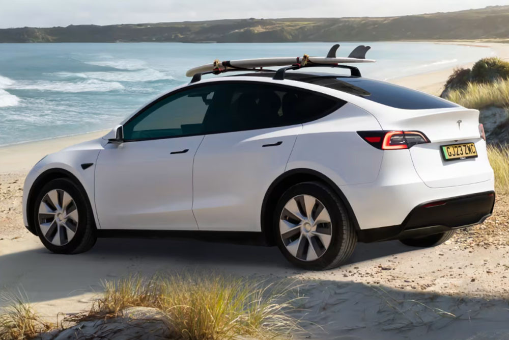 Tesla’s fully-electric Model Y was the third best seller in March after the Ford Ranger and Toyota’s RAV4.