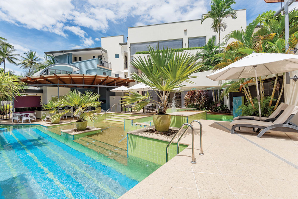Apartment 5 at Peninsula Boutique Hotel goes to auction tomorrow at 10am. Picture: Supplied
