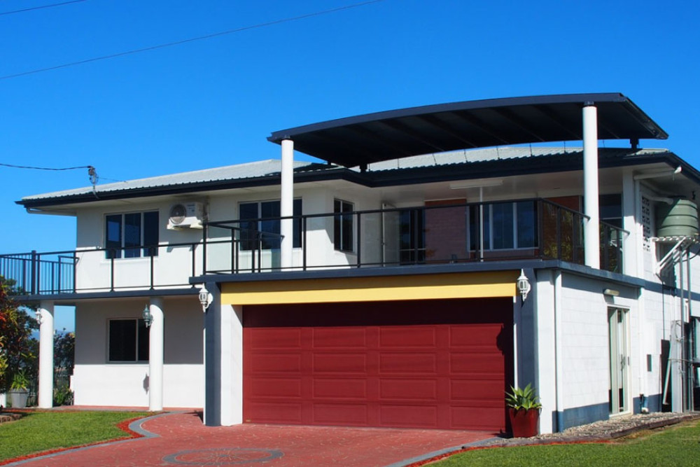 This double-storey house at Coquette Point, Innisfail, has million-dollar views. Pictures: Supplied