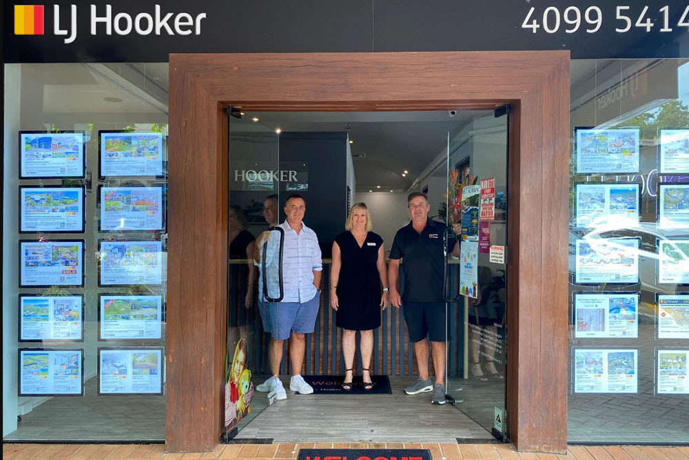 Directors Matt Scott, Kylie Samson and Michael Samson are excited to welcome Century 21’s clients into the LJ Hooker Port Douglas family. Picture: Supplied