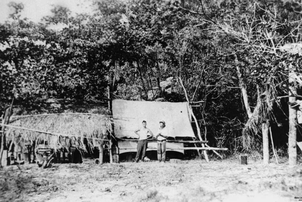 Camp site on Bedarra Island, 1930. Courtesy of CC Libraries