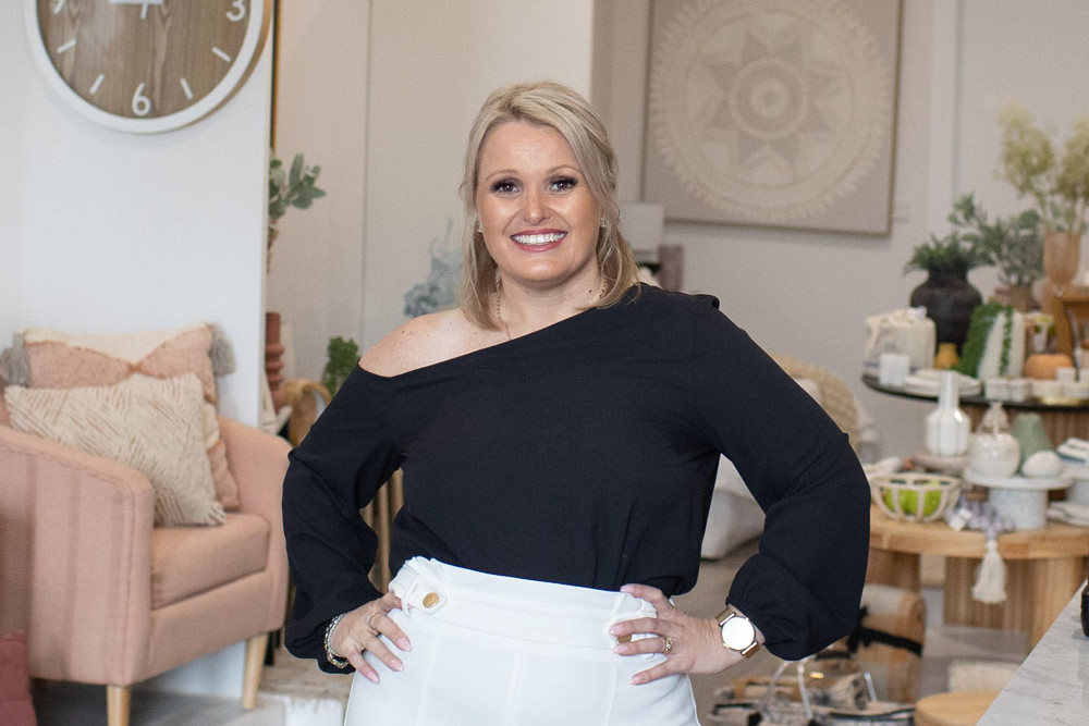 Interior designer Kellie Richardson says a home can look great without breaking the bank.
