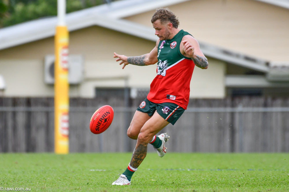 Former Richmond and Gold Coast Sun Brandon Ellis was one of the Cutters best. Picture: AFL Cairns