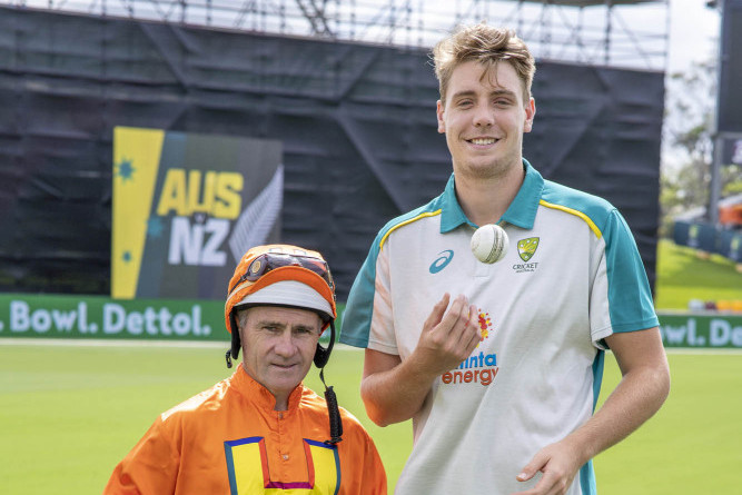 FNQ jockey Shane Pawsey will saddle up this weekend for Cairns Amateurs Carnival while Australian all-rounder, Cameron Green will join teammates for three one day games against NZ this week. Photo by Adllins Media