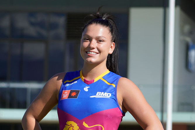 Former Cairns Trinity Beach and Cairns Saints player Poppy Boltz has been drafted to the Brisbane Lions AFL club.