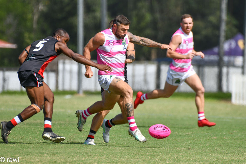 Sam Fairclough was explosive for the Crocs against Saints. Picture: rawi/AFL Cairns