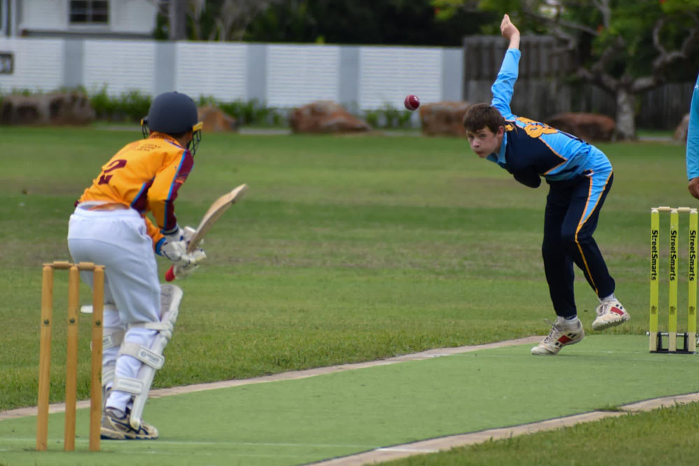 Bowling action in the 12A final. Picture: Facebook