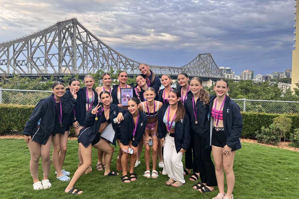 The St Monica’s College Ignite dance troupe have been crowned state champions at the Dance X State Championships in Brisbane on October 12. Picture: Supplied