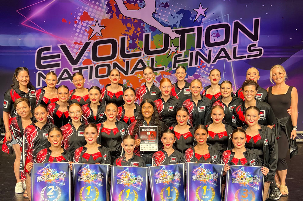 The FNQ Dance Academy win big at the Evolution Nationals