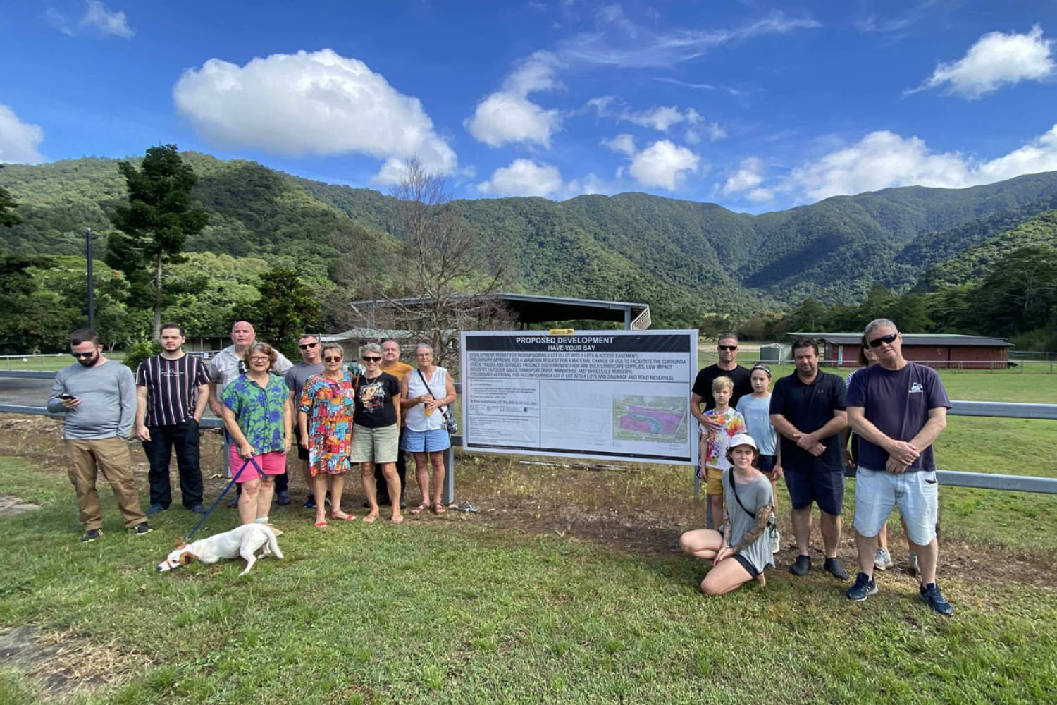 Crystal Cascades Horse Park, Redlynch Valley, where residents are appealing the approval of an industrial development. Picture: Supplied