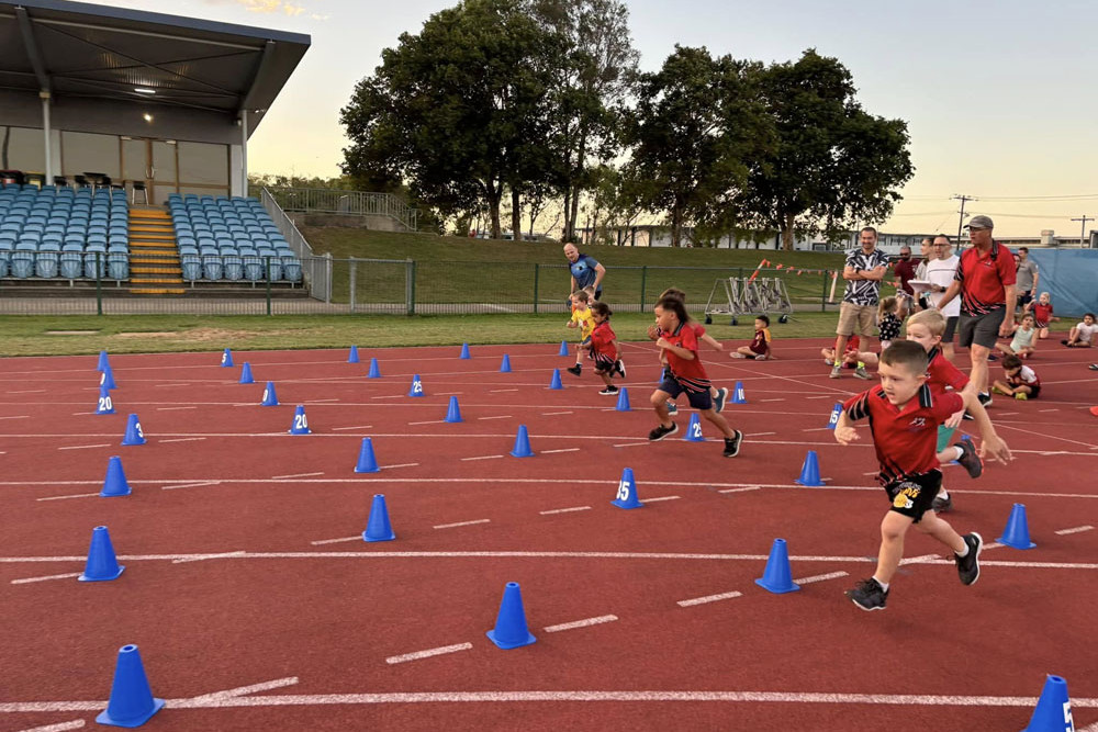 The Cairns Athletics club nights are suitable for all ages. Picture: Supplied