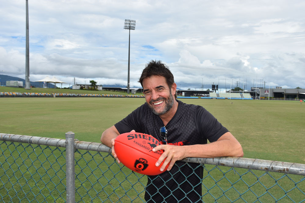 Renowned radio host David Warner has joined AFL Cairns as the new events, marketing and communications manager. Picture: Isabella Guzman Gonzalez