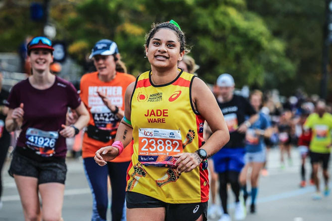 Jade Ware, who took part last year, is proudly from St. Paul’s Community (Wug Village) Moa Island of the Torres Strait, and is an Atambya woman from Cape York. Picture: Supplied