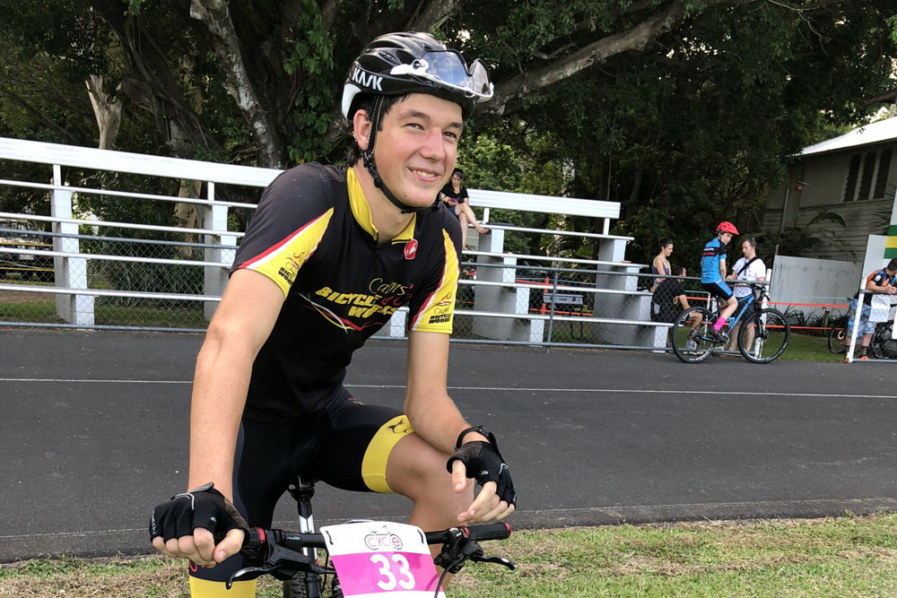 Luke Azzopardi was an aspiring champion cyclist when he was tragically killed in a training crash in 2021. Picture: Supplied
