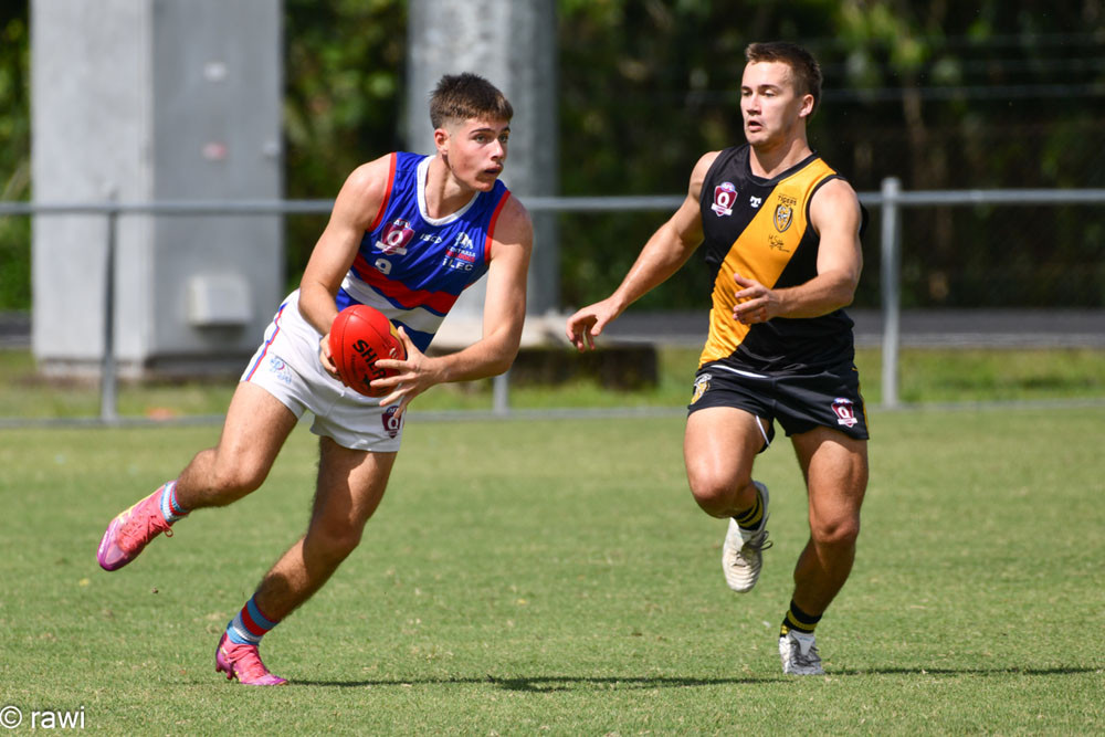 Centrals young star Josh Butson was terrific against Norths Tigers. Pictures: rawi/AFL Cairns