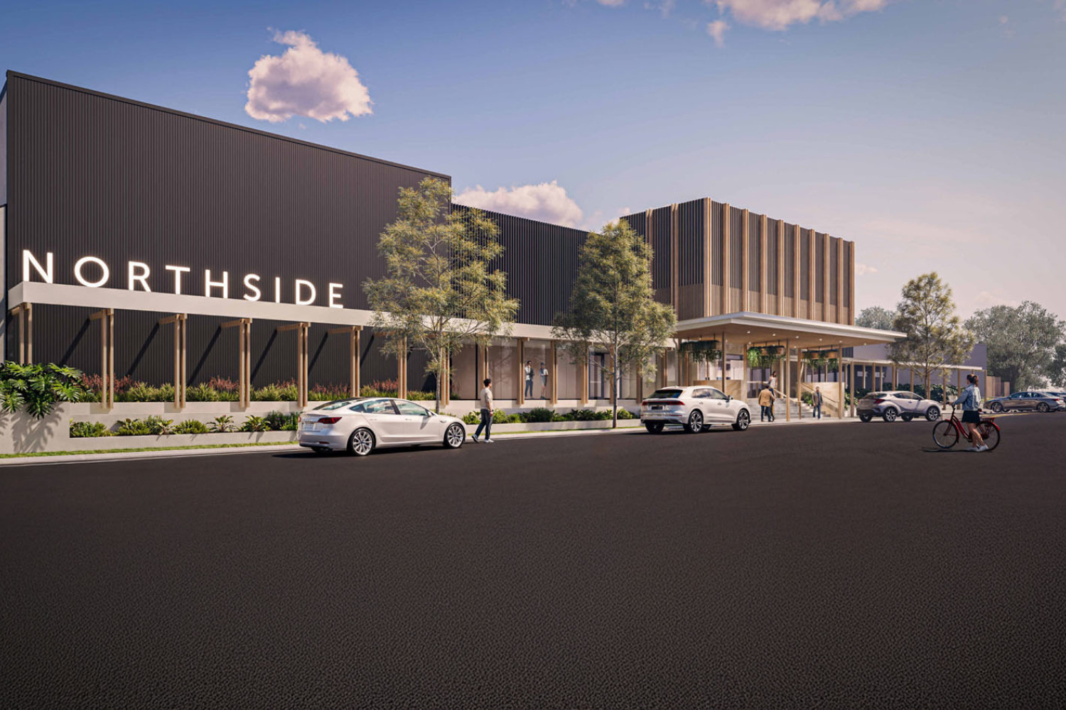 An artist’s impression of Cazalys Northside at the former Tjapukai Aboriginal Cultural Park at Smithfield. Picture: BSPN. Architecture