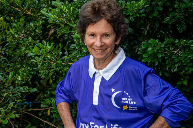 Mitzi Hardaker is a cancer survivor and face of the 2024 Relay for Life. Picture: Supplied