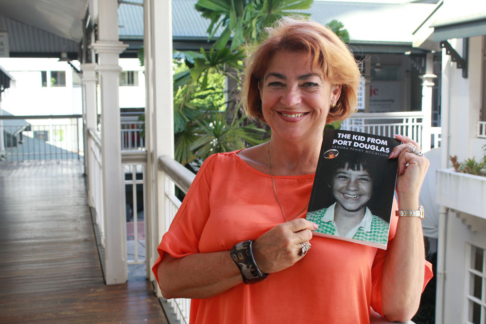 Sandra McCallum is proud of her first novel, The Kid from Port Douglas, which intertwines her life with others. Picture: Isabella Guzman Gonzalez