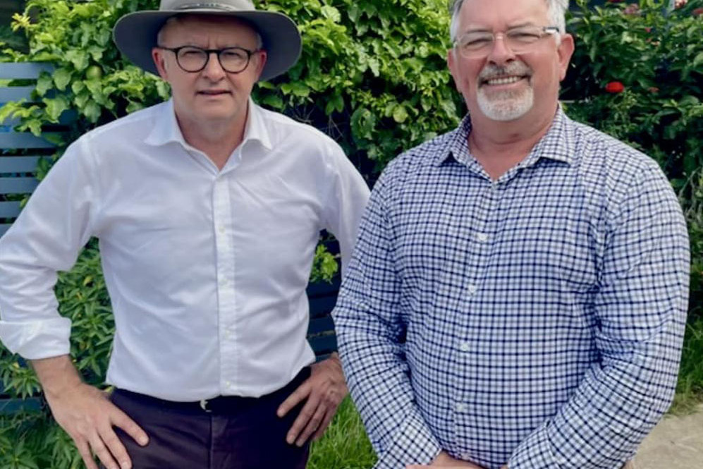 Prime Minister Anthony Albanese was back in the Far North this week to inspect the recovery process after Cyclone Jasper. He is pictured (clockwise from the bottom), with Queensland Premier Steven Miles; Douglas Shire Mayor Michael Kerr; and in a helicopter surveying the damage. Pictures: Douglas Shire Council