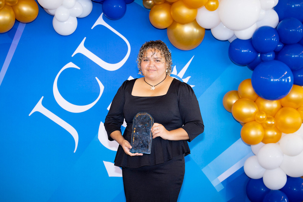 The Torres Strait Regional Authority (TSRA) congratulated Madeina David, 24, on being recognised among James Cook University’s (JCU) top alumni.