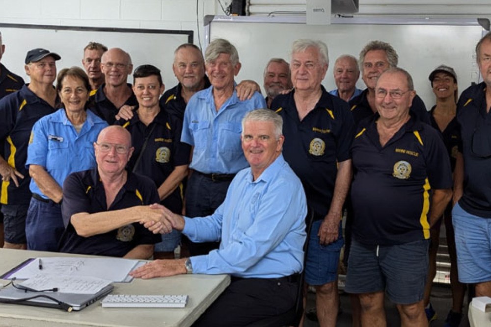 Marine Rescue Port Douglas president Ross Wood. Picture: Supplied