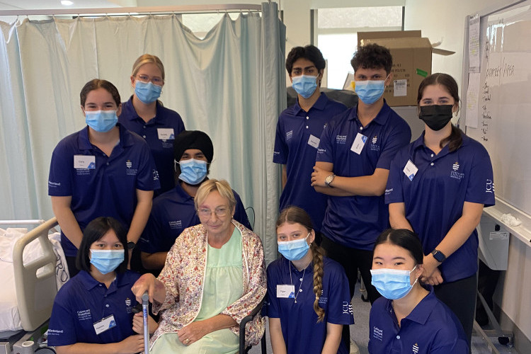 Students get a first hand look at life in a medical career thanks to CHHHS and JCU